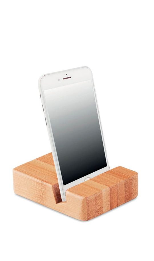 STAND PER SMARTPHONE IN BAMBÙ