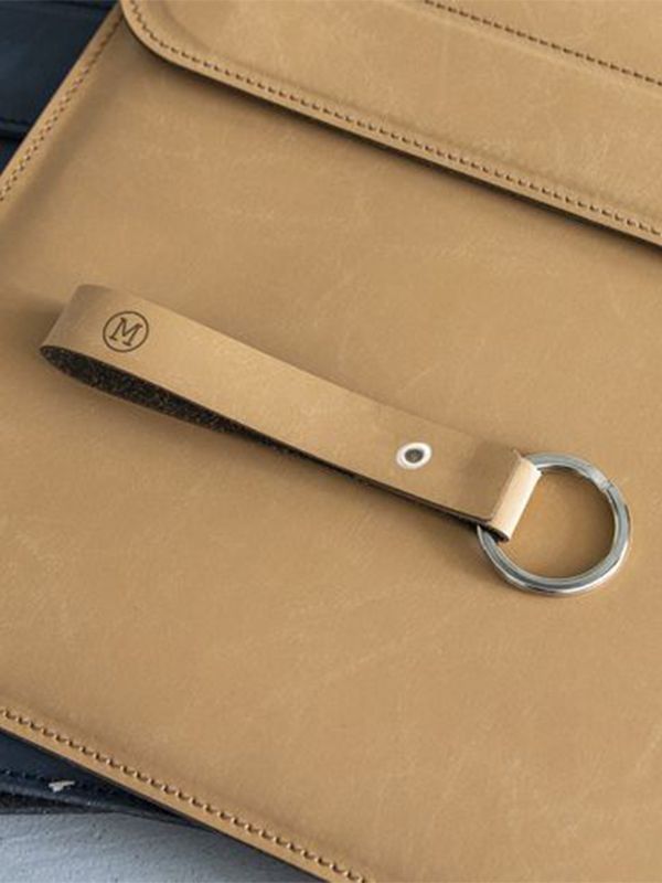 PORTACHIAVI IN PELLE RICICLATA