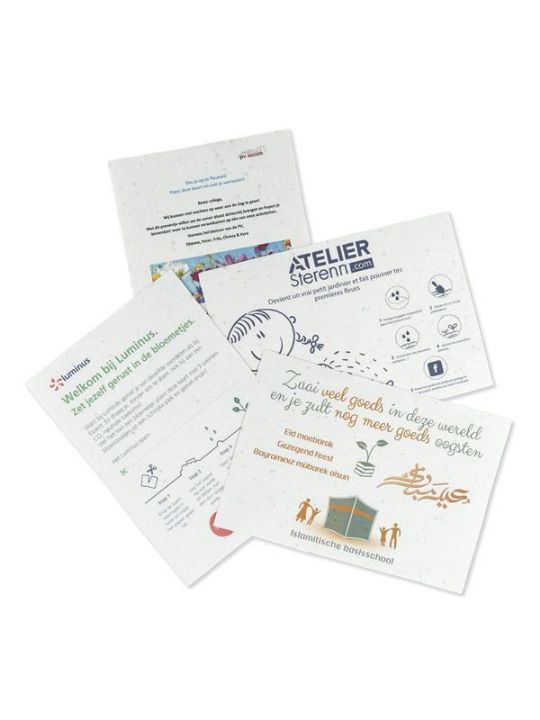 CARTOLINA SEED PAPER