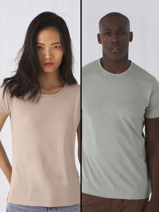 T-SHIRT ORGANIC B&C DONNA/UOMO