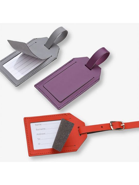 PORTA ETICHETTA PER VALIGIA ELIA CON CINTURINO