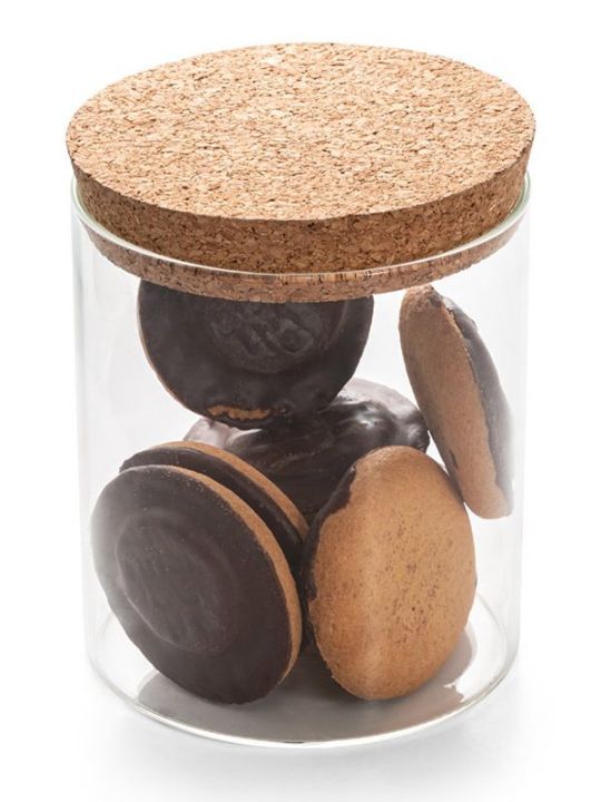 CONTENITORE IN VETRO CON TAPPO CANDY 700 ML