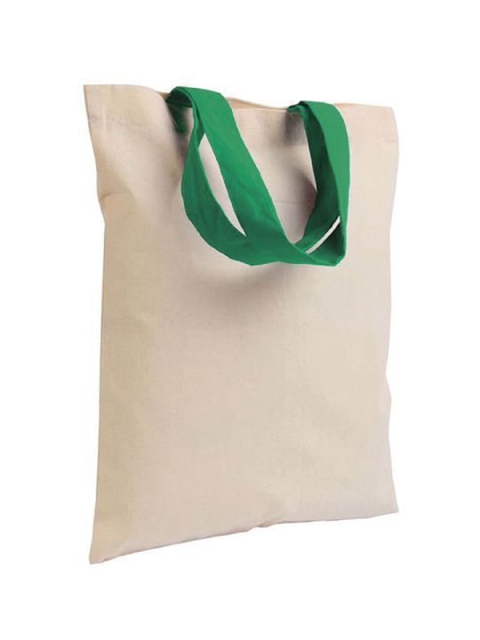 SHOPPER BICOLOR IN COTONE RICICLATO SLIM 140 G LARGE