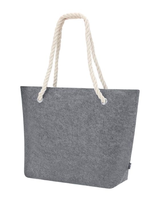 SHOPPER IN FELTRO RPET SOFFIETTO 210 G