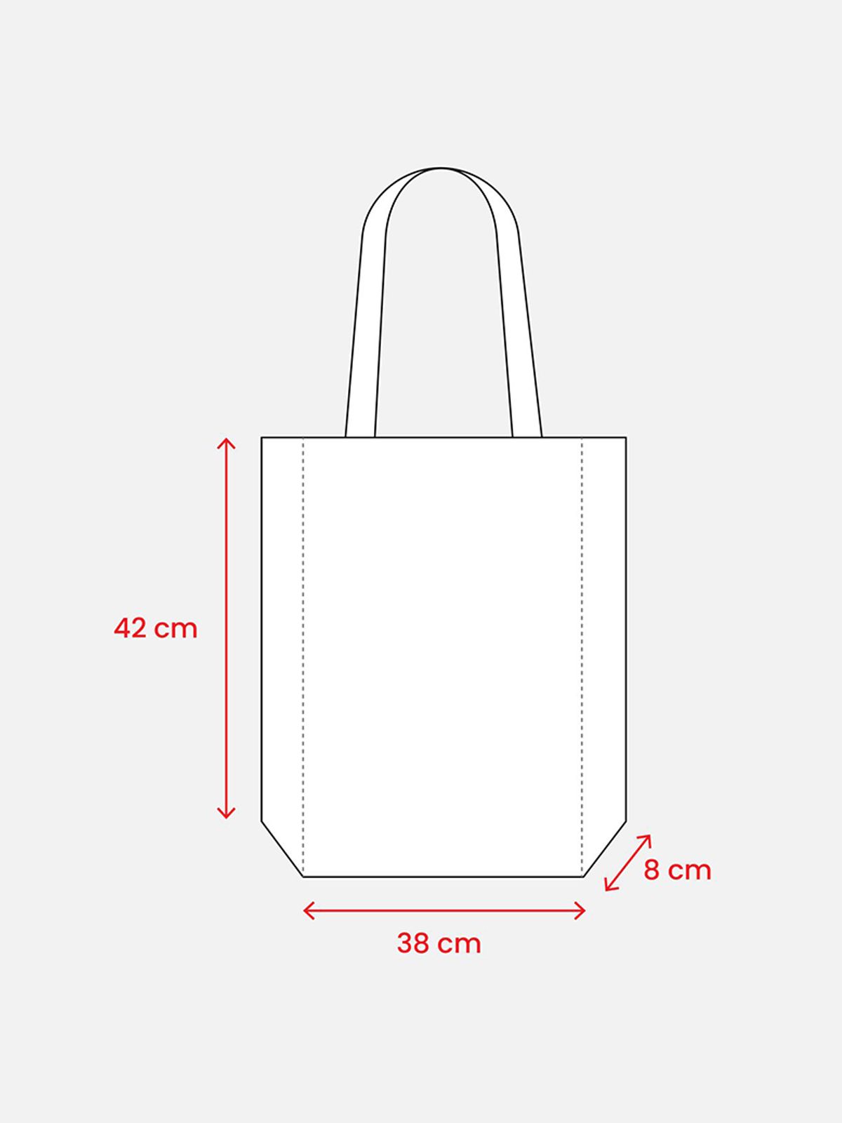 SHOPPER IN COTONE RICICLATO CON  SOFFIETTO 180 G