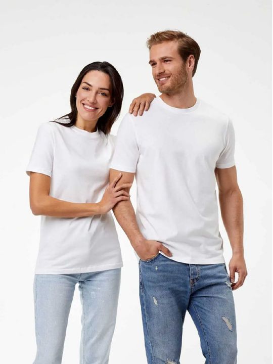 T-SHIRT GIROCOLLO COTONE 180G PARADISE