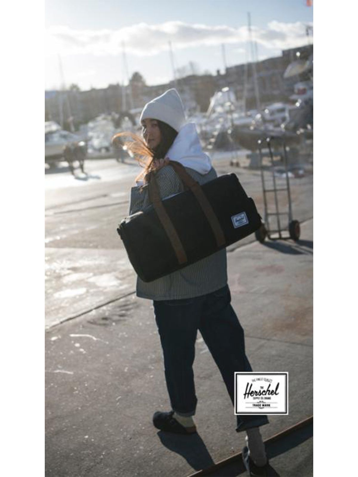 BORSONE DA VIAGGIO HERSCHEL NOVEL™ RECYCLED 43L