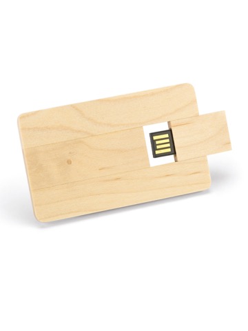 MEMORIA USB CARD WOOD