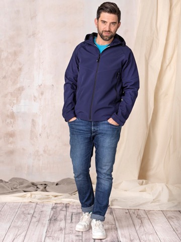 GIACCA UNISEX IN SOFTSHELL RICICLATO