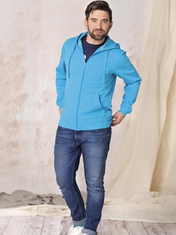 FELPA CON CAPPUCCIO E FULL ZIP UOMO/DONNA